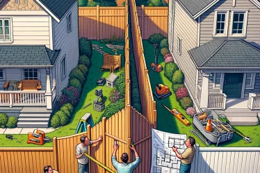 clôture non conforme