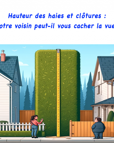 Hauteur des haies et clôtures